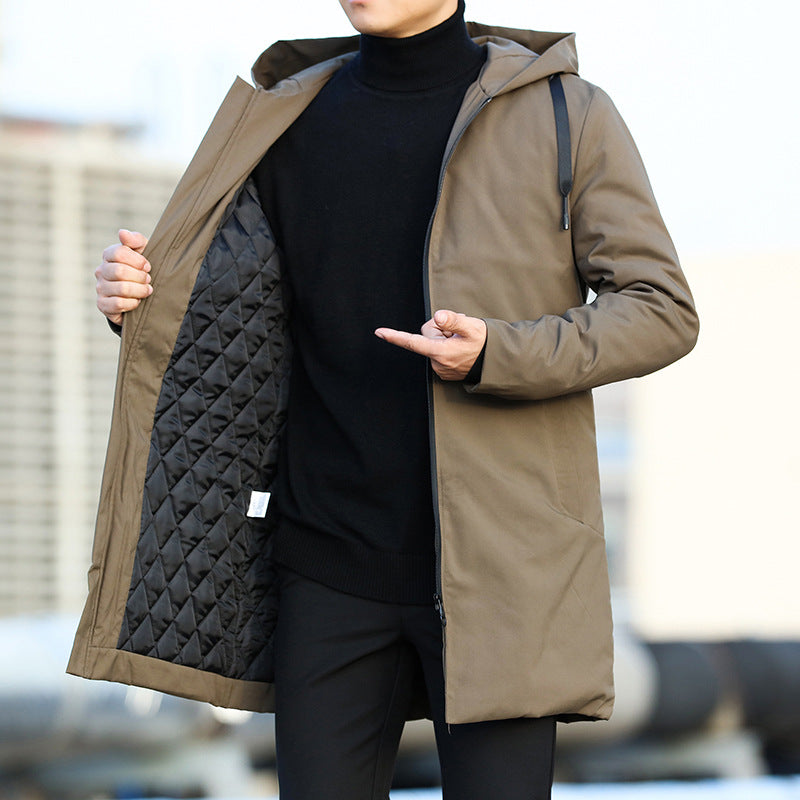 Herren Wintermantel Wasserdicht Warm Praktisches Design 4