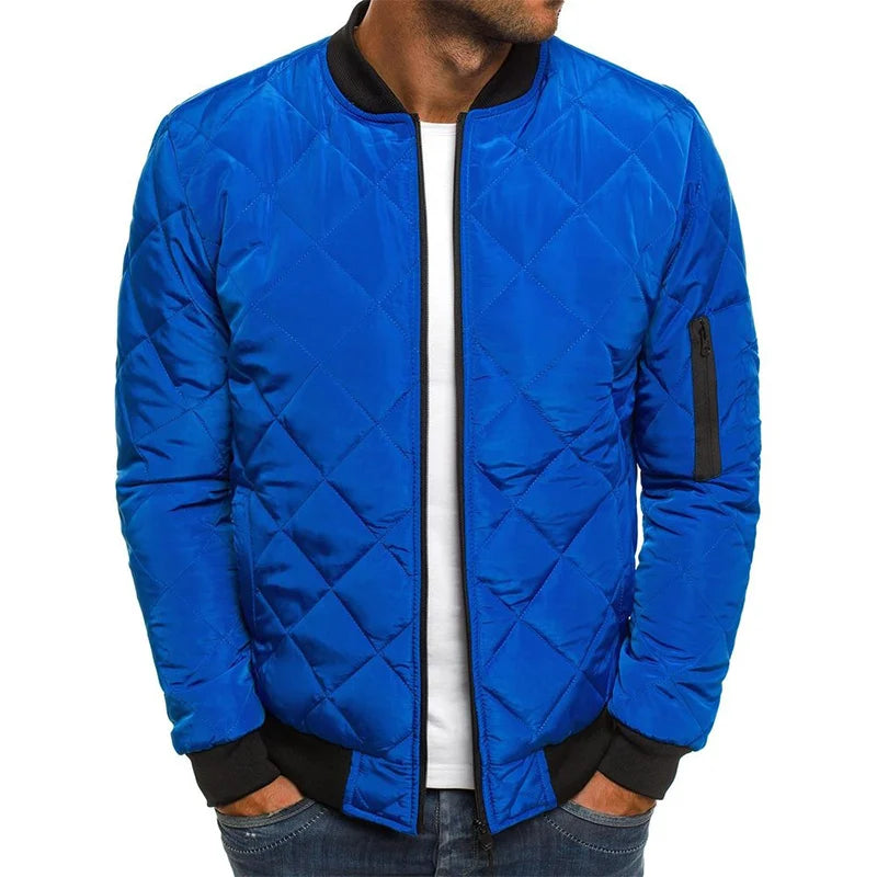 Herrenjacke Baumwolle Atmungsaktiv Klassisches Design für Freizeit und Business 2