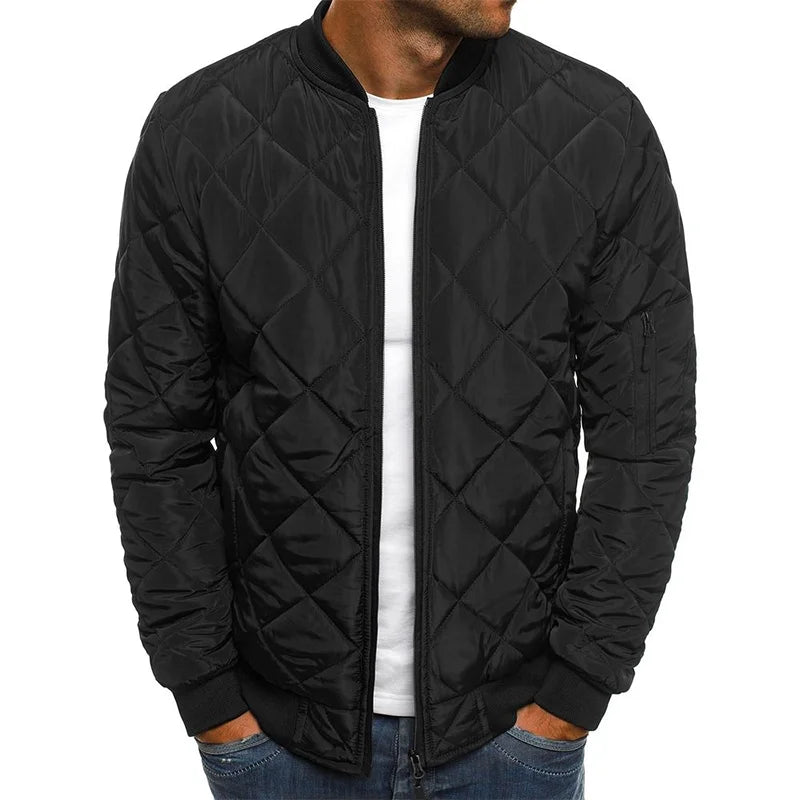 Herrenjacke Baumwolle Atmungsaktiv Klassisches Design für Freizeit und Business 3