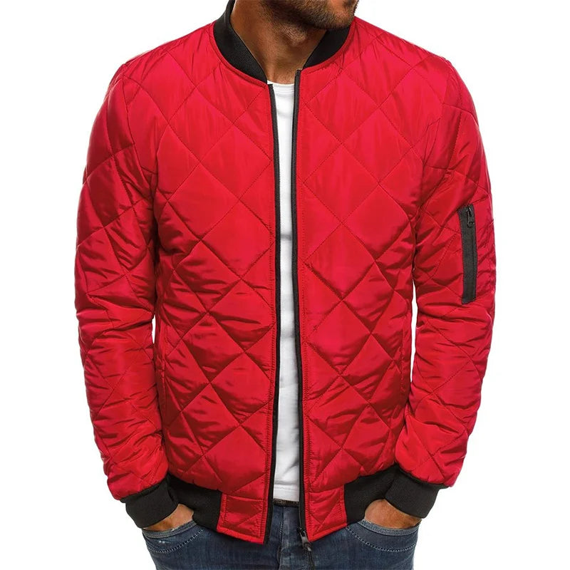 Herrenjacke Baumwolle Atmungsaktiv Klassisches Design für Freizeit und Business 4