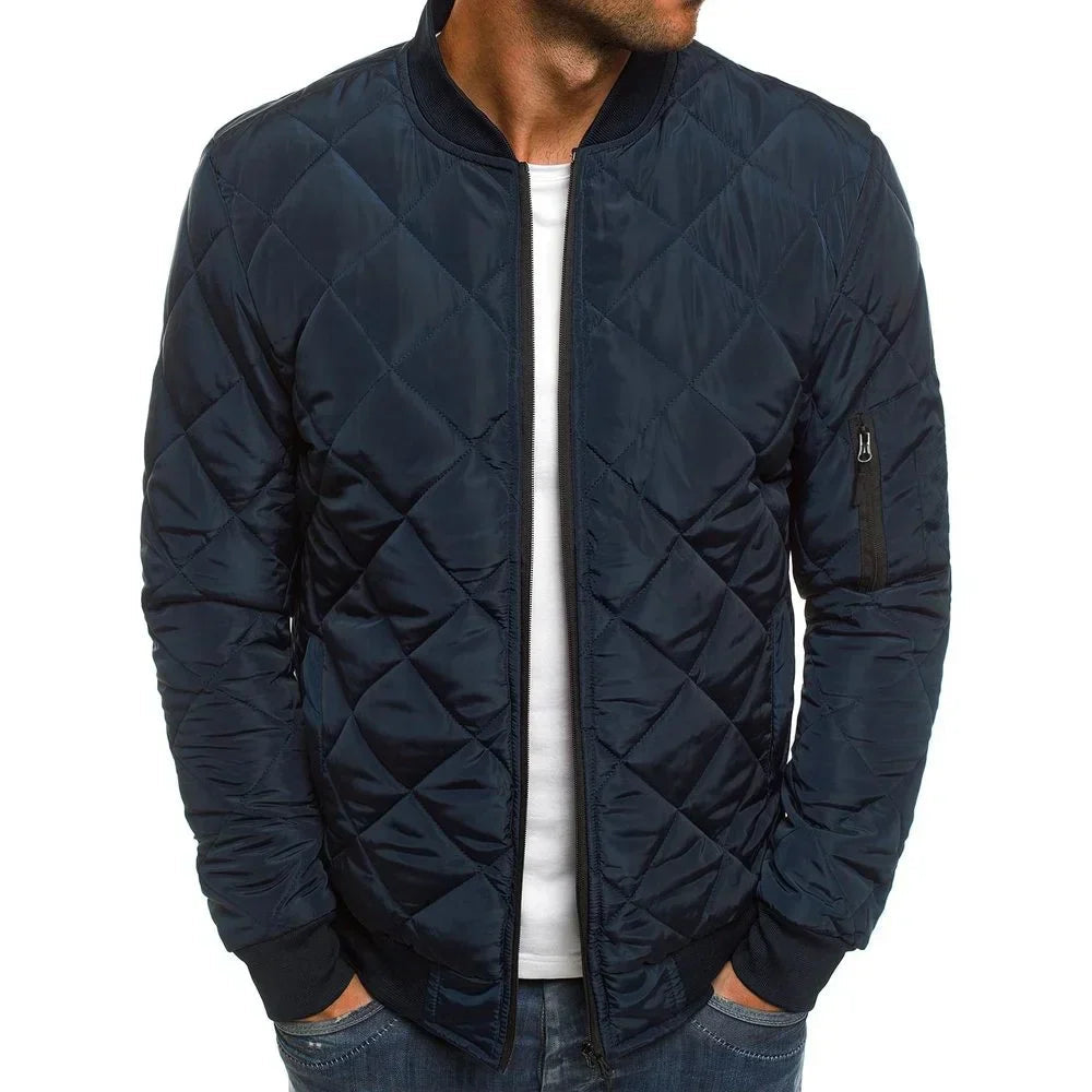Herrenjacke Baumwolle Atmungsaktiv Klassisches Design für Freizeit und Business 5
