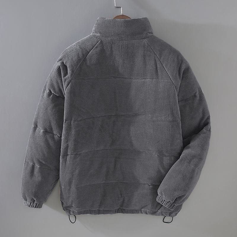 Herrenjacke Gepolstert Klassisch Warm Vielseitig Herbstjacke 2