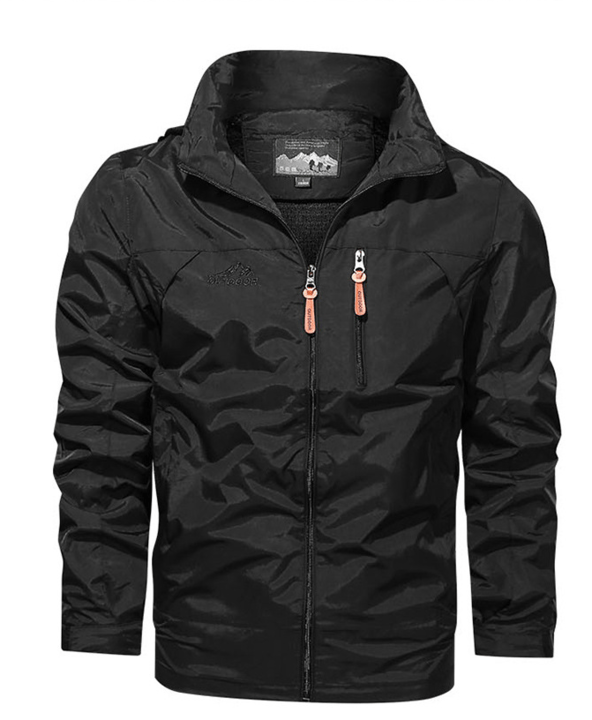 Herrenjacke Outdoor Wasserdicht Leicht Atmungsaktiv für Freizeit und Abenteuer 0