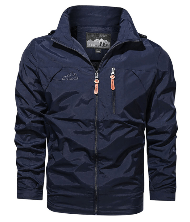 Herrenjacke Outdoor Wasserdicht Leicht Atmungsaktiv für Freizeit und Abenteuer 1