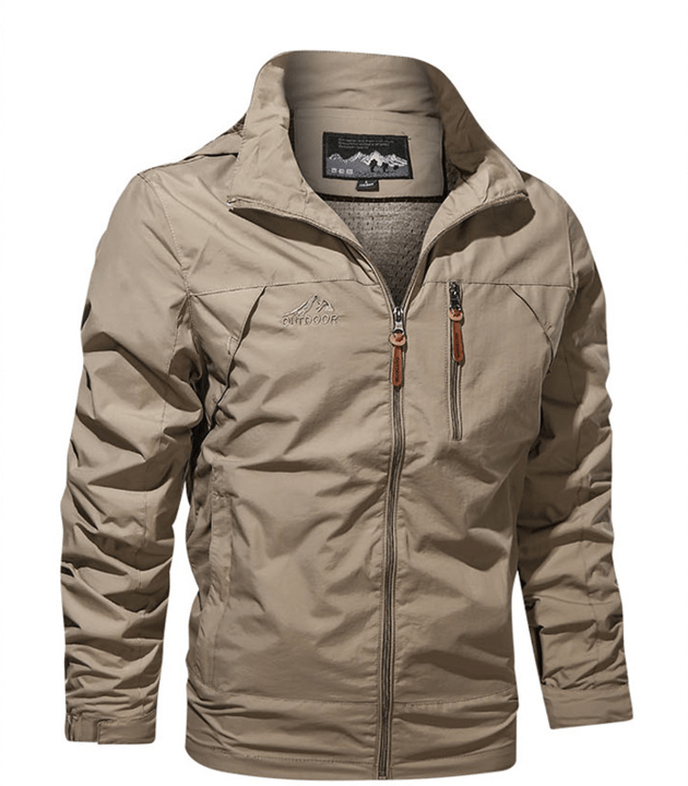 Herrenjacke Outdoor Wasserdicht Leicht Atmungsaktiv für Freizeit und Abenteuer 4