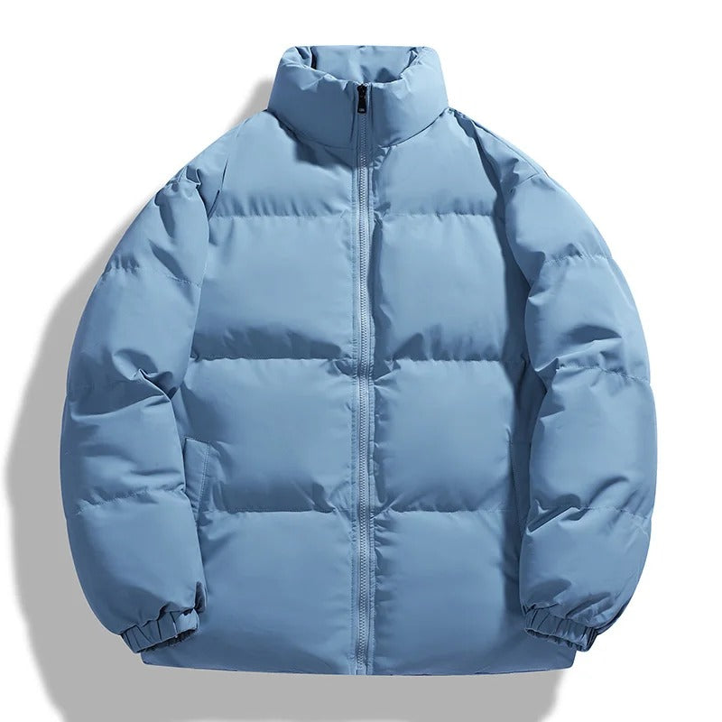 Herrenjacke Puffer Warm Elegant Stehkragen Isolierung 2