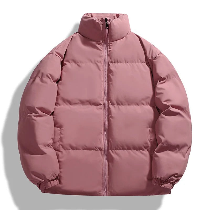 Herrenjacke Puffer Warm Elegant Stehkragen Isolierung 5