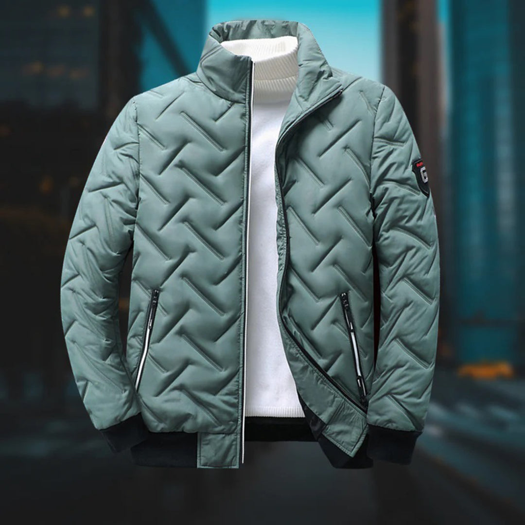 Herrenjacke Warm Elegant Klassisch Hochwertige Materialien 2