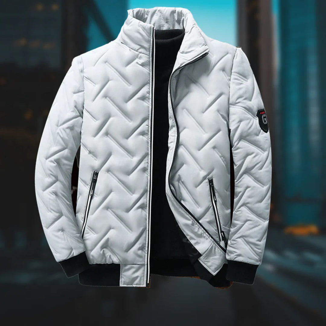 Herrenjacke Warm Elegant Klassisch Hochwertige Materialien 3