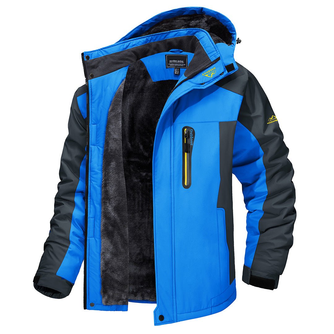 Herrenjacke Winddicht Strapazierfähig Komfortabel Outdoor-Jacke 6