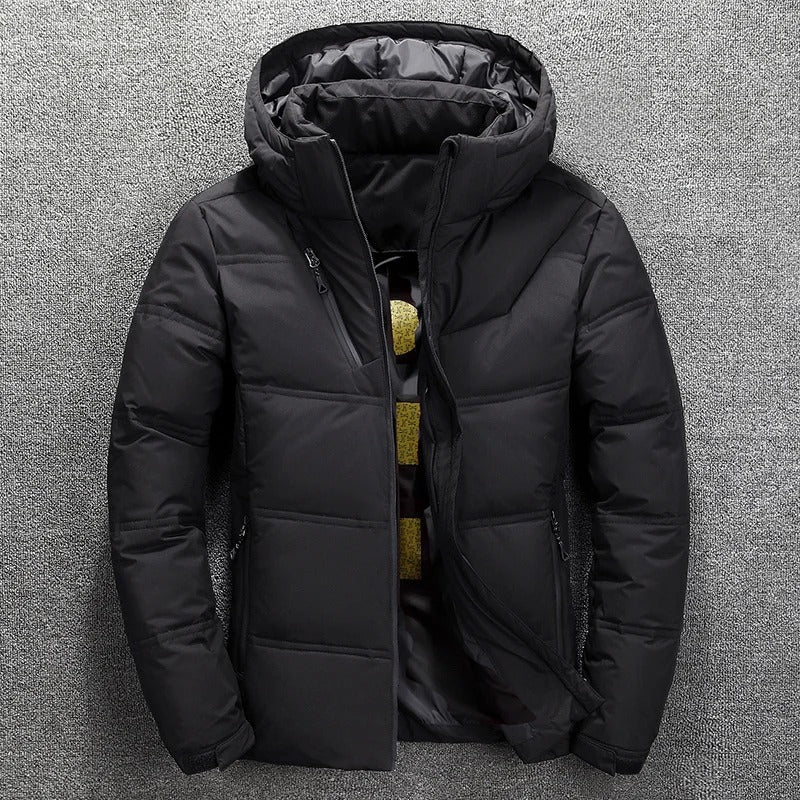 Herrenjacke Winter Daunenjacke Modern Isolierend Leicht 0