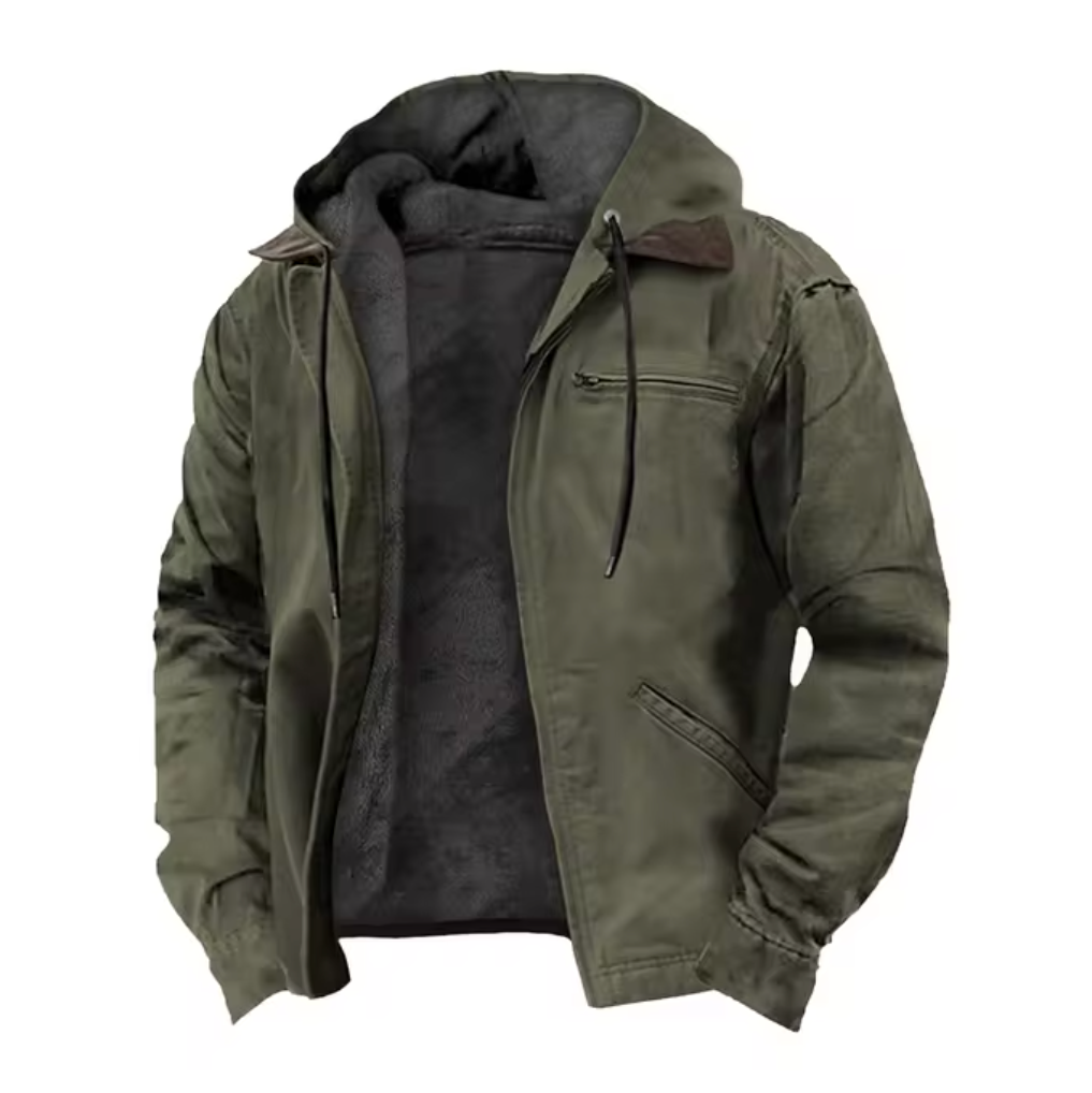 Herrenjacke Winter Klassisch Elegant Hochwertige Isolierung 4
