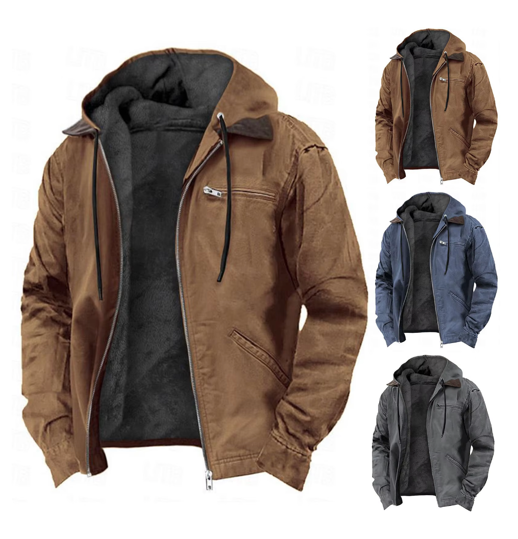 Herrenjacke Winter Klassisch Elegant Hochwertige Isolierung 7