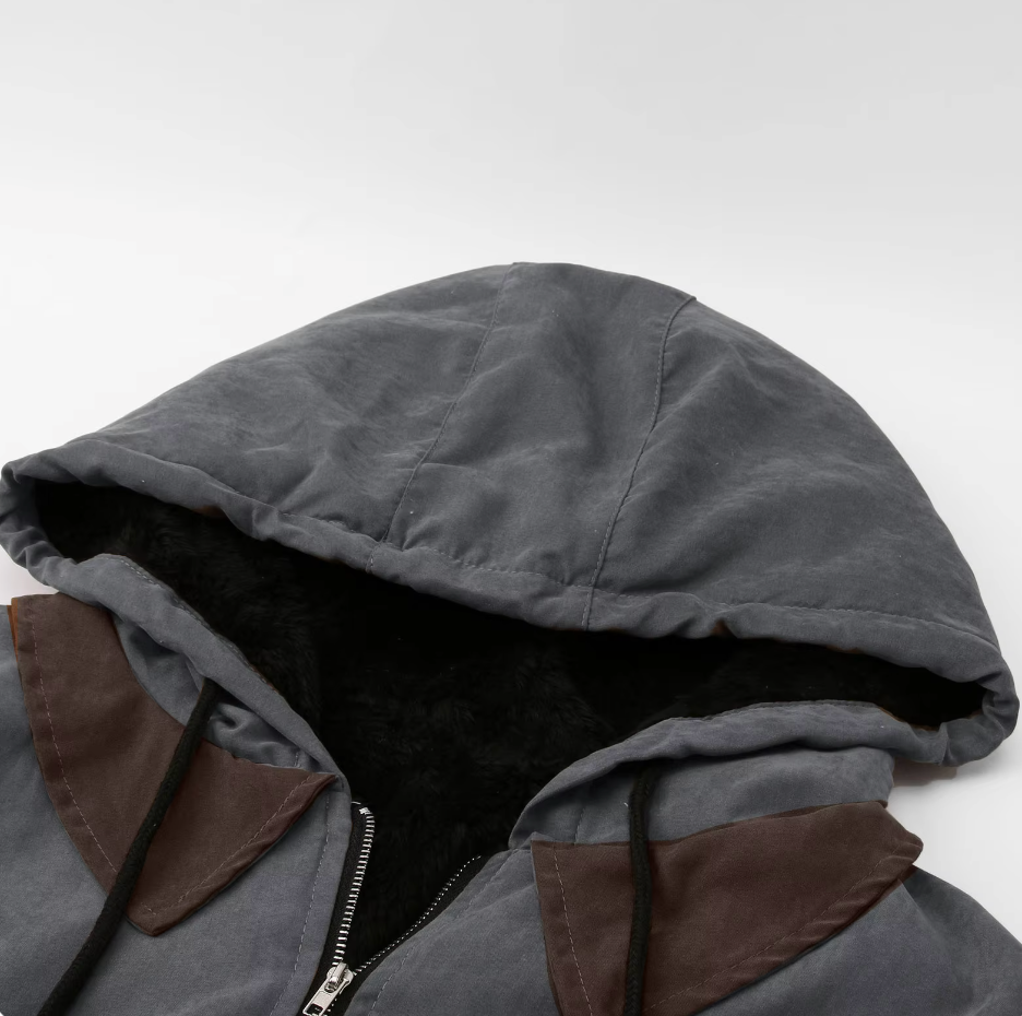 Herrenjacke Winter Klassisch Elegant Hochwertige Isolierung 8