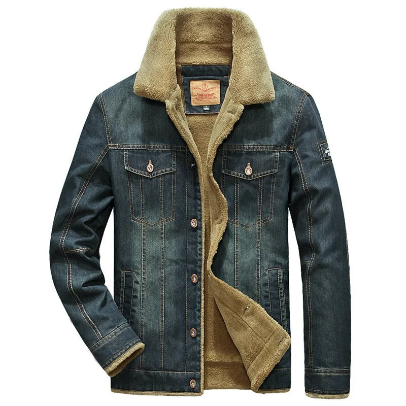 Herrenjacke Winter Warm Praktisch Elegantes Design Hochwertige Materialien 1