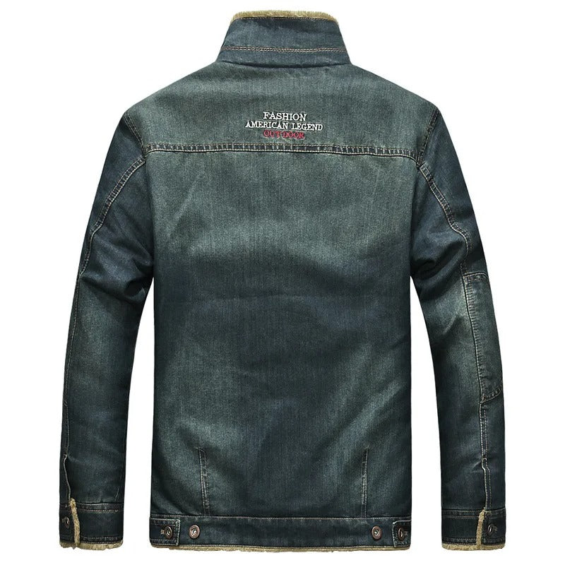 Herrenjacke Winter Warm Praktisch Elegantes Design Hochwertige Materialien 2