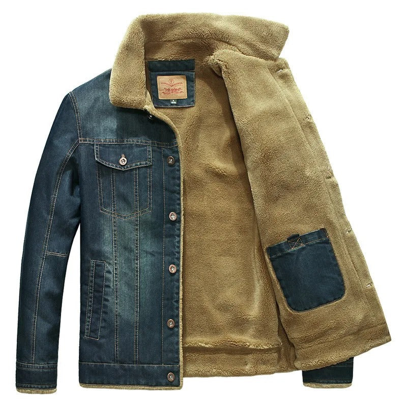 Herrenjacke Winter Warm Praktisch Elegantes Design Hochwertige Materialien 3