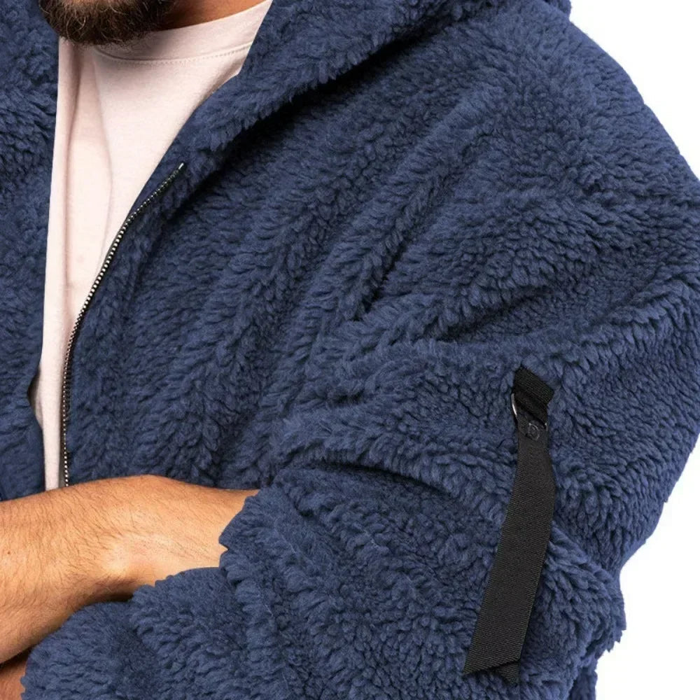 Herrenjacke Winter Wetterfest Warm Modernes Design Kapuze 6
