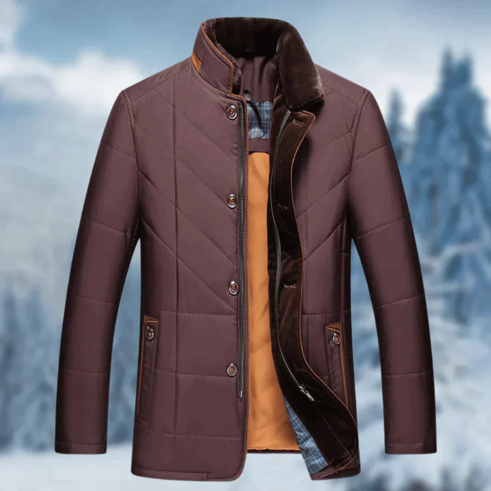 Herrenjacke Winterjacke Modern Wärme Vielseitig Komfortabel 3