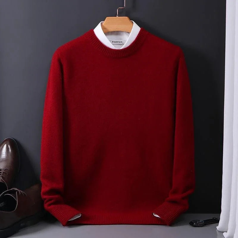 Herrenpullover Elegantes Design Hochwertiger Kaschmir Cashmere Pullover Herren 12