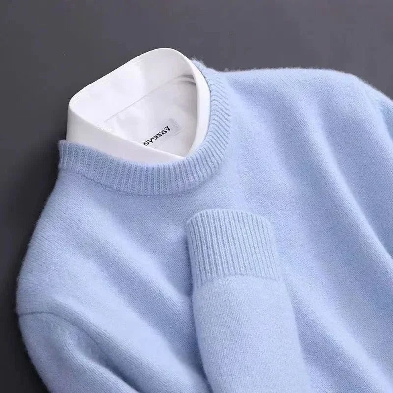 Herrenpullover Elegantes Design Hochwertiger Kaschmir Cashmere Pullover Herren 4