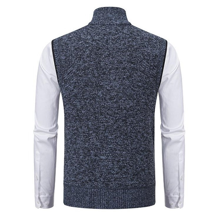 Herrenpullover Fleece Klassisches Design Warm Atmungsaktiv 2