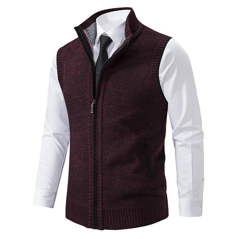Herrenpullover Fleece Klassisches Design Warm Atmungsaktiv 5