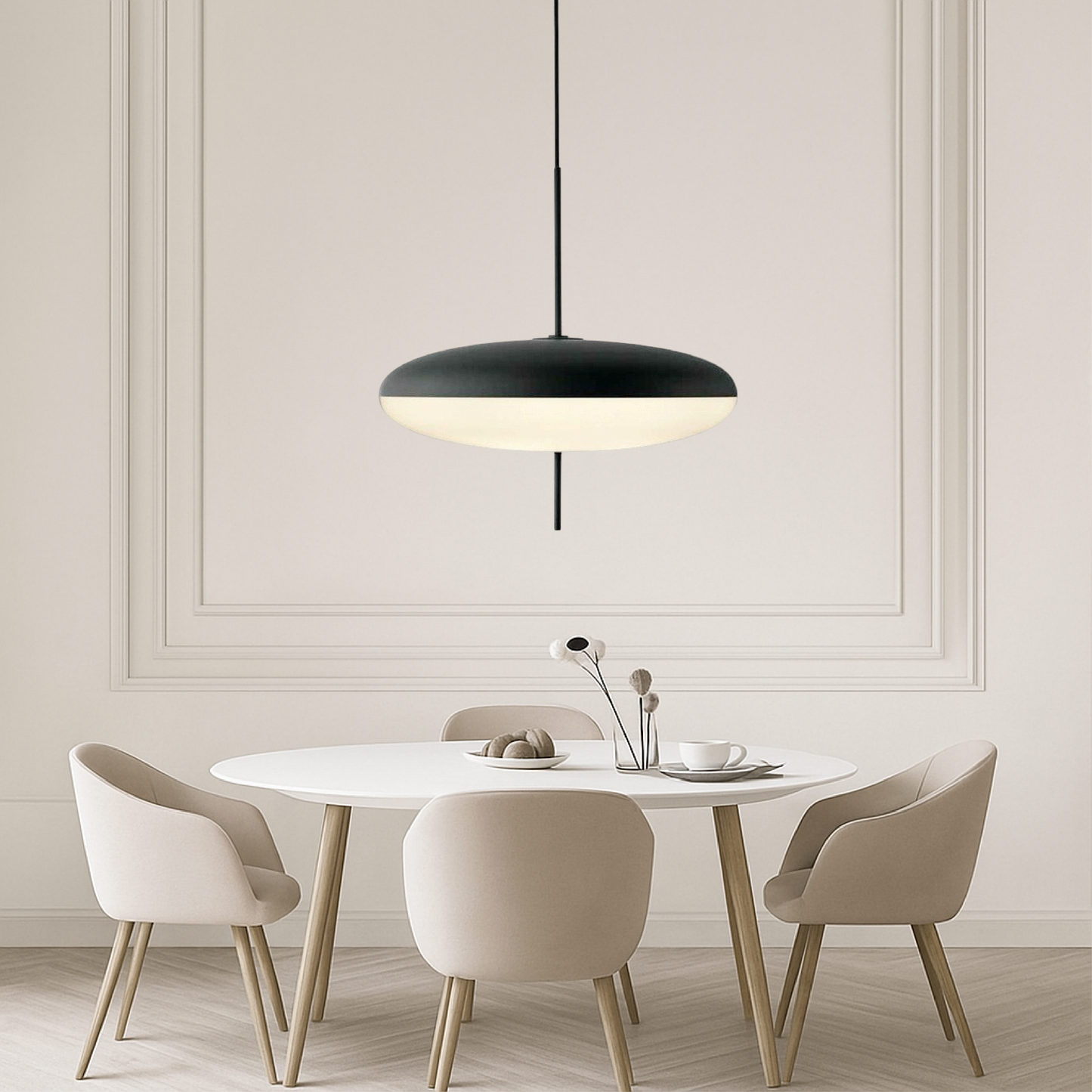 Hovra | Stilvolle, dänisch inspirierte Bauhaus-Pendelleuchte 1