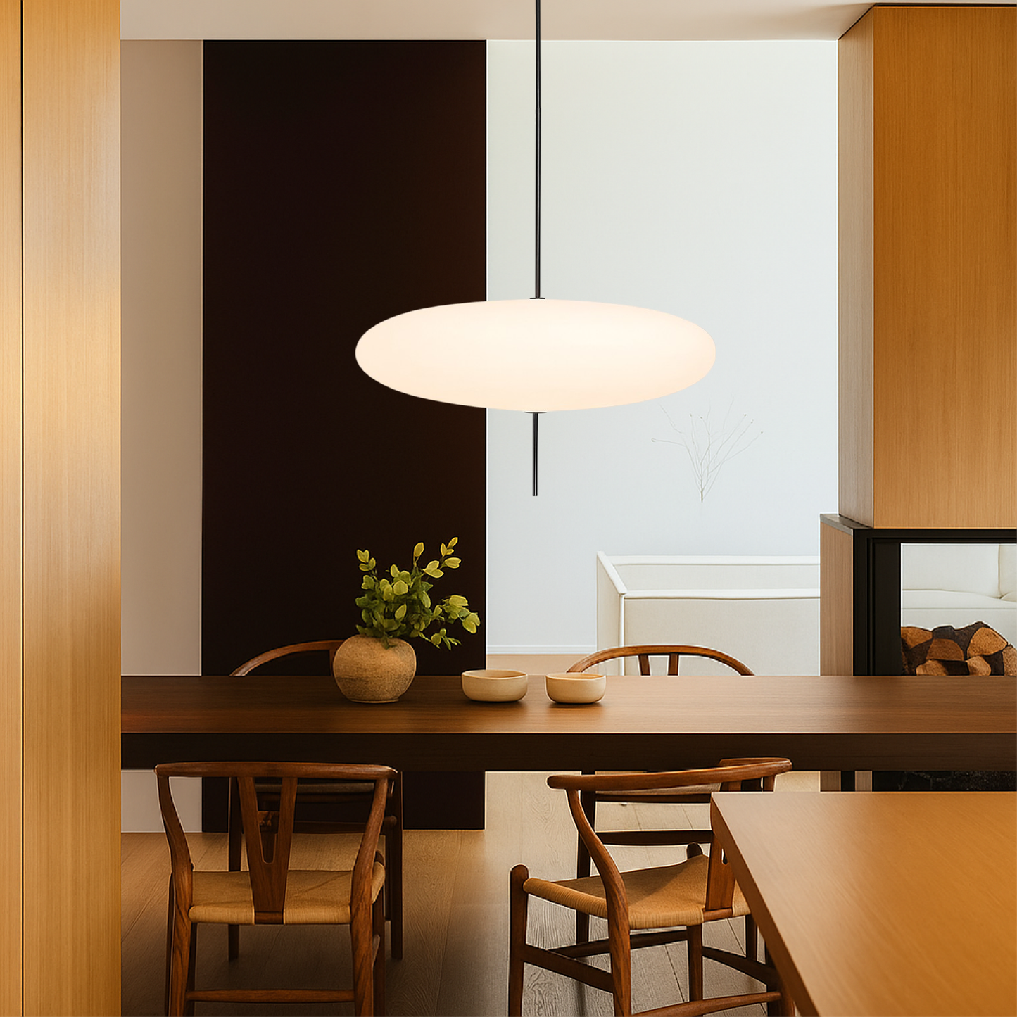 Hovra | Stilvolle, dänisch inspirierte Bauhaus-Pendelleuchte 3