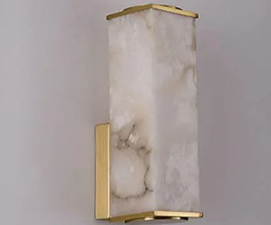 SteinSchimmer – Sophisticated Wall Lamp made of Natural Stone
