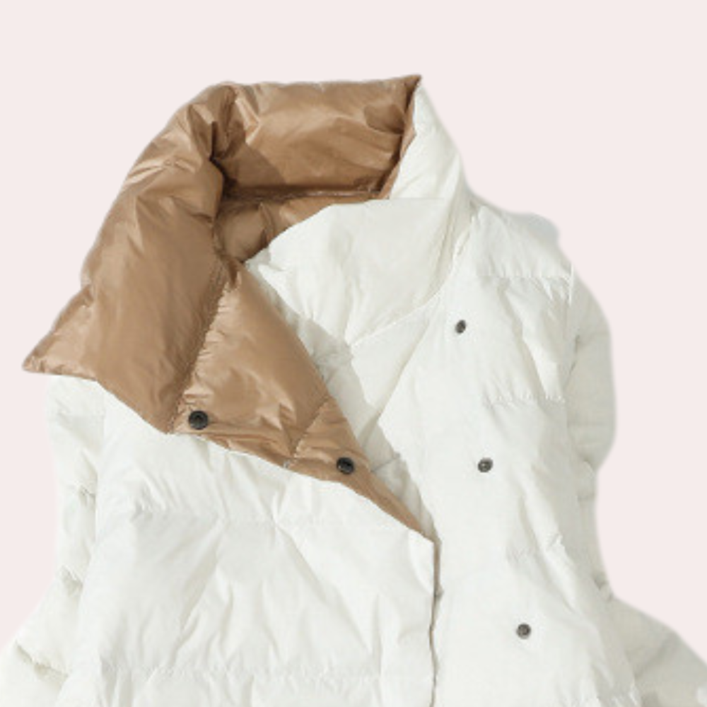 Irine | Elegante wattierte Winterjacke für Damen 1