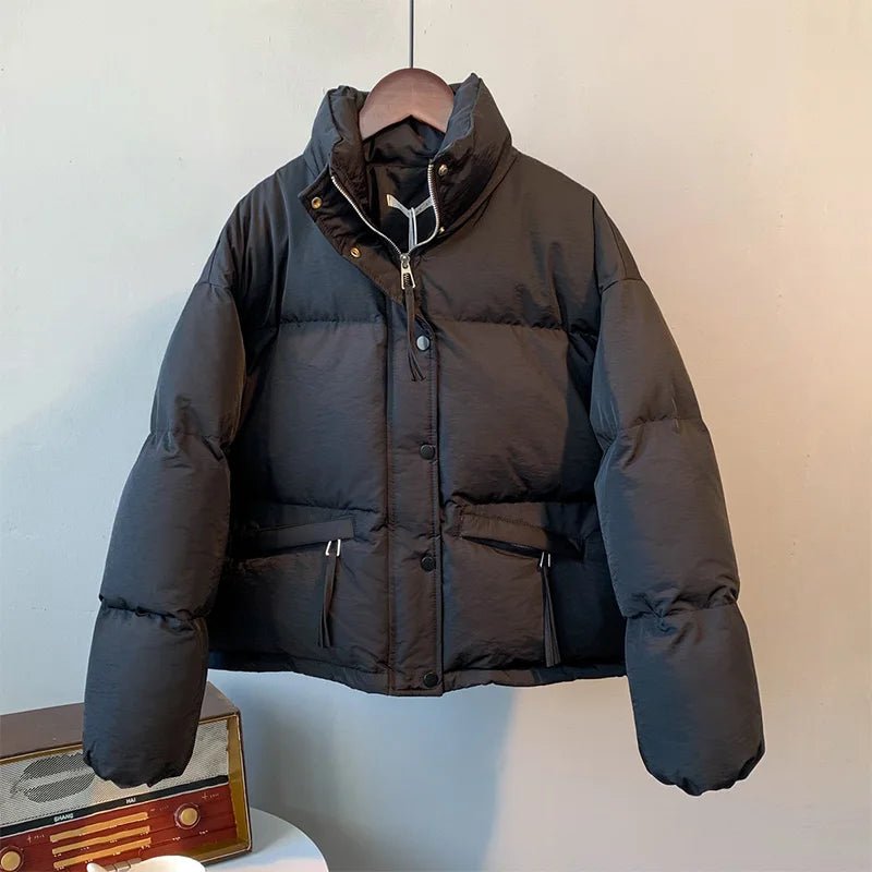 Keziah | Warme Puffer-Winterjacke für Damen 4