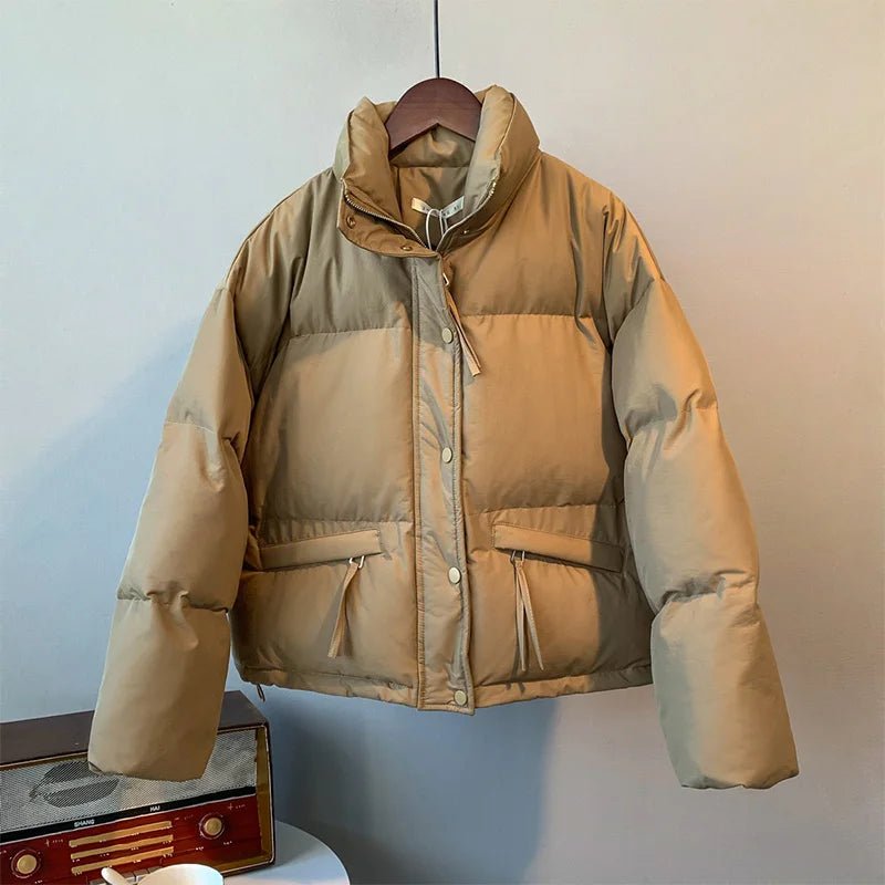 Keziah | Warme Puffer-Winterjacke für Damen 5