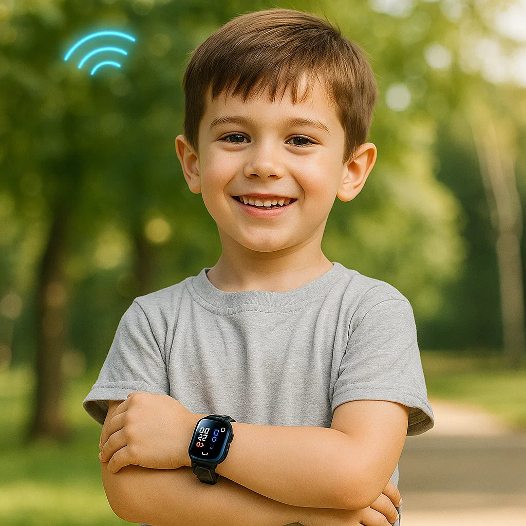 Kinder Smartwatch mit GPS, Kamera, wasserdicht, für telefonieren, leicht und bequem 1