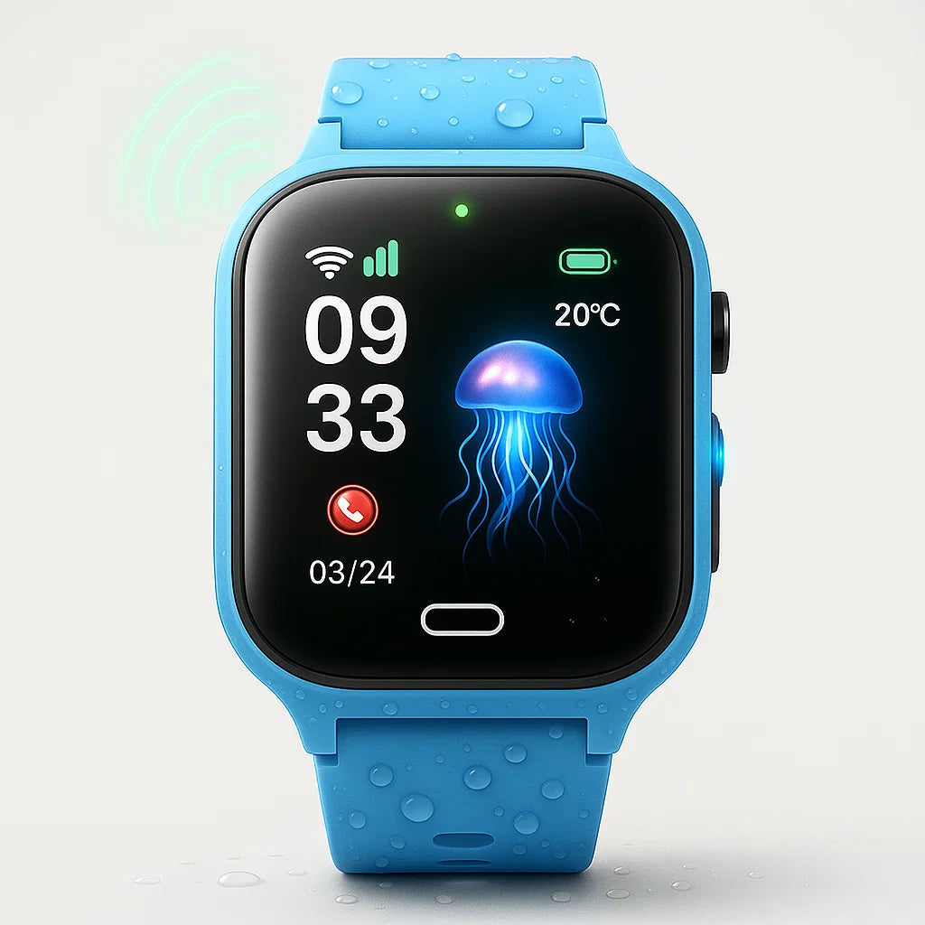 Kinder Smartwatch mit GPS, Kamera, wasserdicht, für telefonieren, leicht und bequem 6