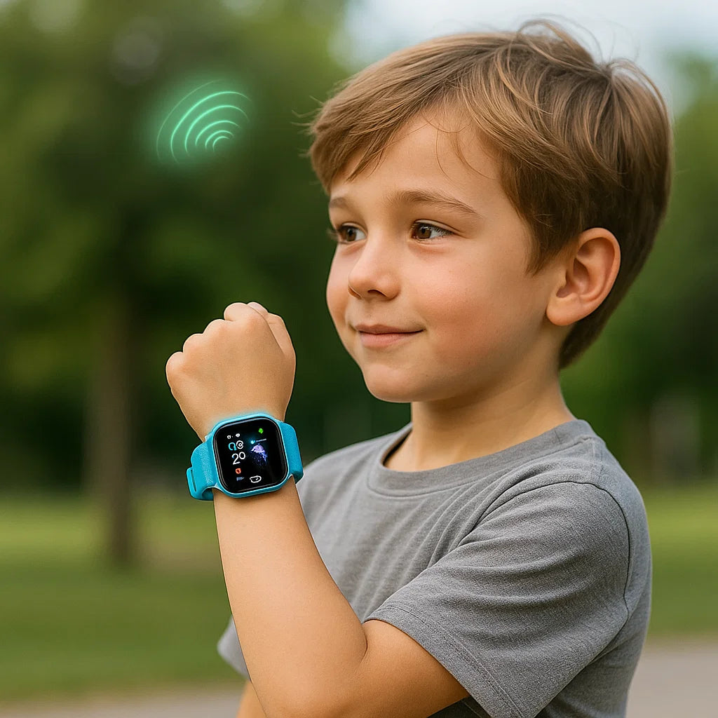 Kinder Smartwatch mit GPS, Kamera, wasserdicht, für telefonieren, leicht und bequem 7