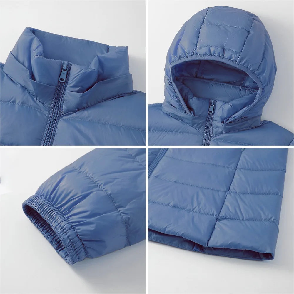 Kira | Daunen-Winterpufferjacke mit Kapuze für Damen 2