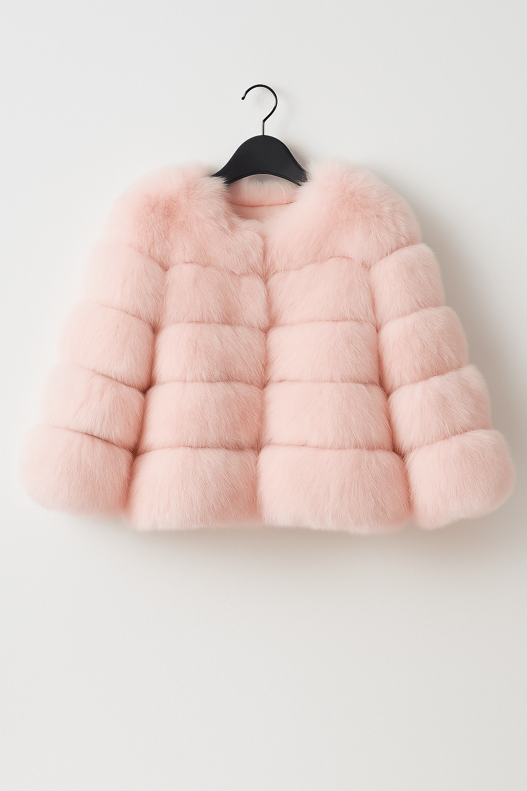 Kirsten | Kurze flauschige Winterjacke aus Kunstfell für Damen 7