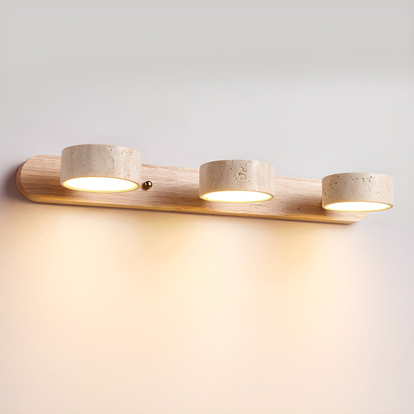 Klaro | Elegante, von Travertin inspirierte Wandleuchte für modernes Wohnen 10