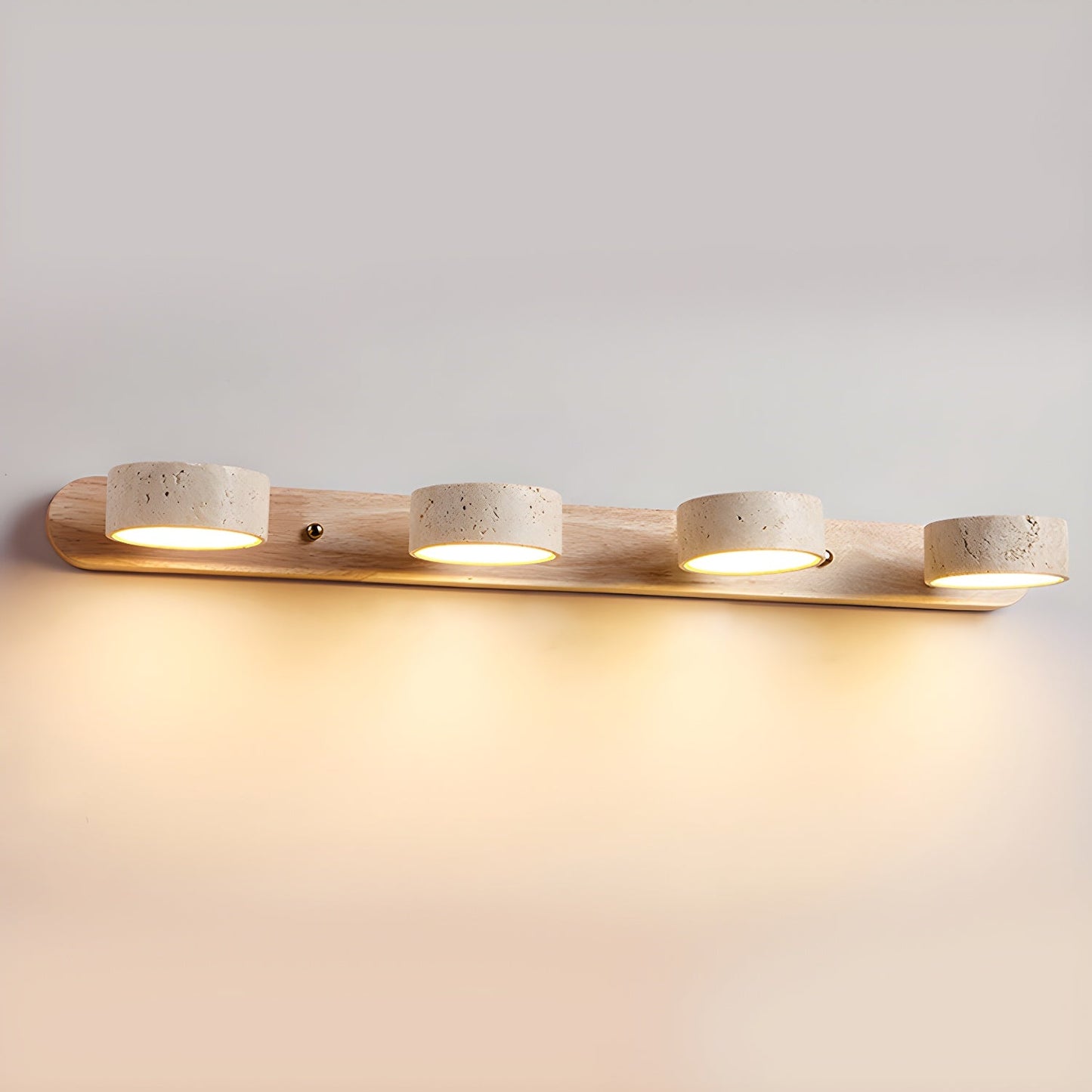 Klaro | Elegante, von Travertin inspirierte Wandleuchte für modernes Wohnen 13