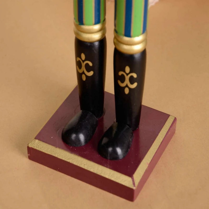 Klassische 30 cm Notenknacker Figur für Weihnachtsdekoration – Nostalgisches Ornament für Festliche Stimmung 5