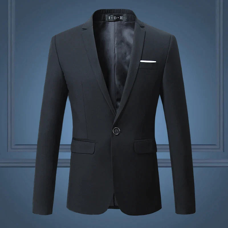 Klassische, vielseitige Blazerjacke für Herren 2