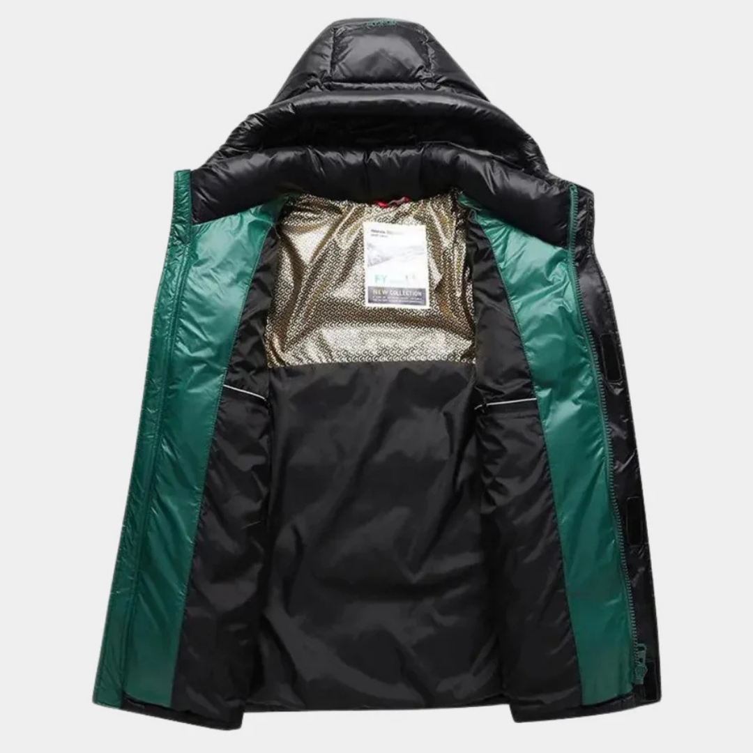 Levi | Winter-Pufferjacke für Herren – warm, mit Kapuze und Reißverschluss 1