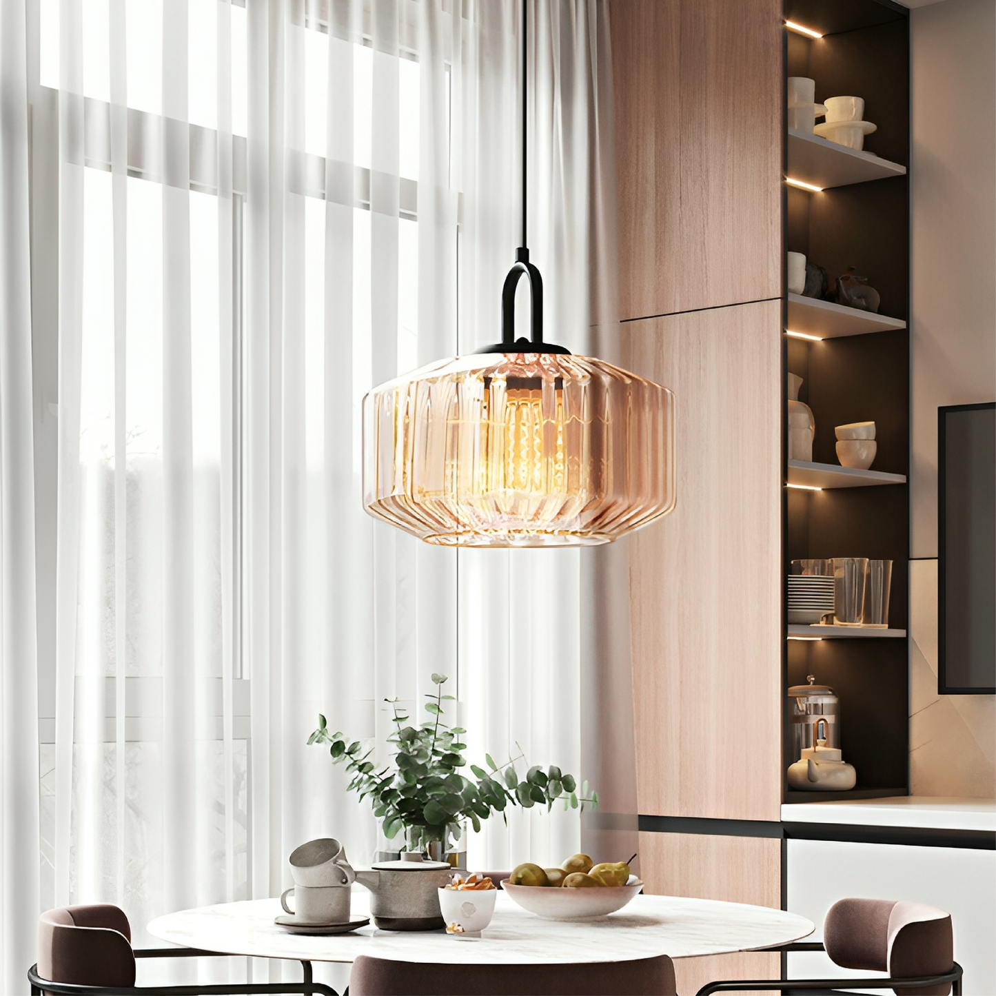Lightra | Farbige Glas-Pendelleuchte für lebendiges Ambiente 1