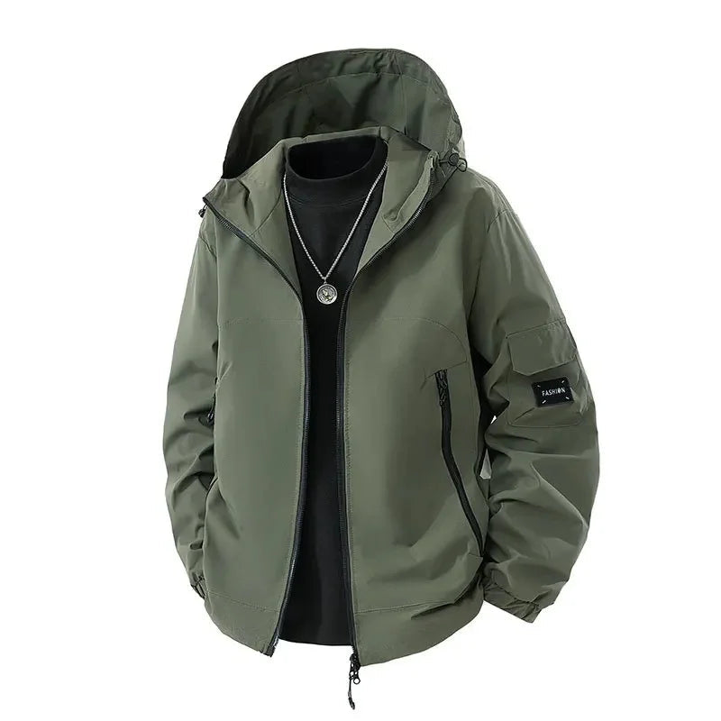 Lincoln | Übergroße Pufferjacke mit Kapuze für Herren für kalte Skitage 1