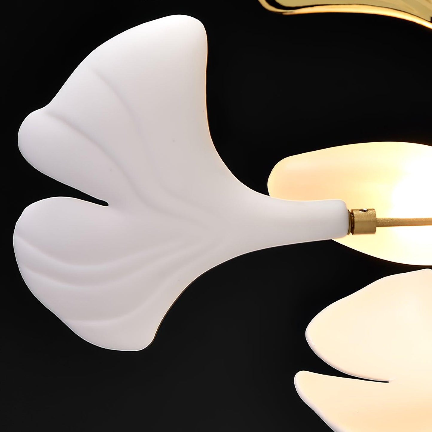 Lixora | Zeitgenössischer Kronleuchter im Gingko-Stil 6