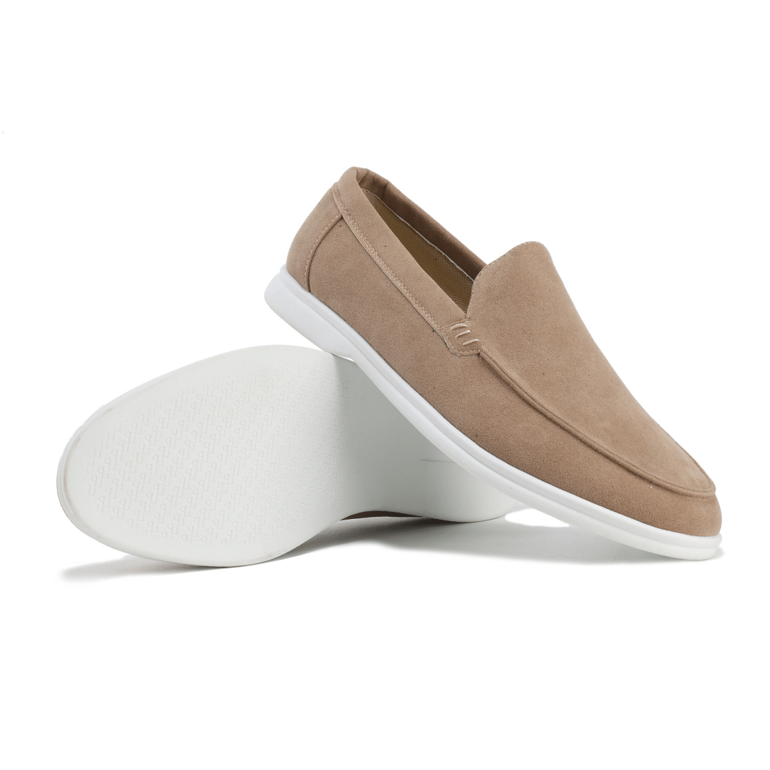 Variant image for Herren Slipper Beige Größe 42 Wildleder – Bequeme Schlupfschuhe für den Sommer-46