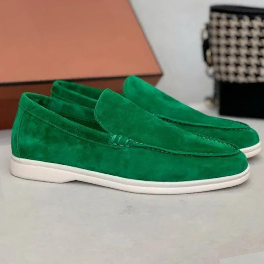 Variant image for Herren Slipper Braun Größe 42 Wildleder - Bequeme Loafer für Eleganz und Stil-12