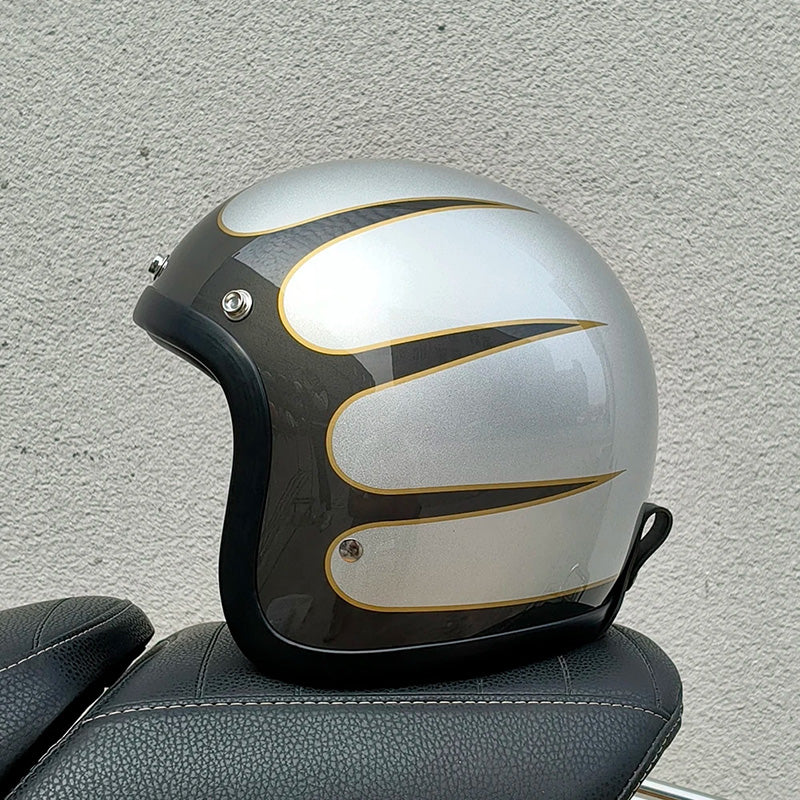 ClassicCruise | Low-profile motorcycle helmet in retro style – ECE & DOT compliant