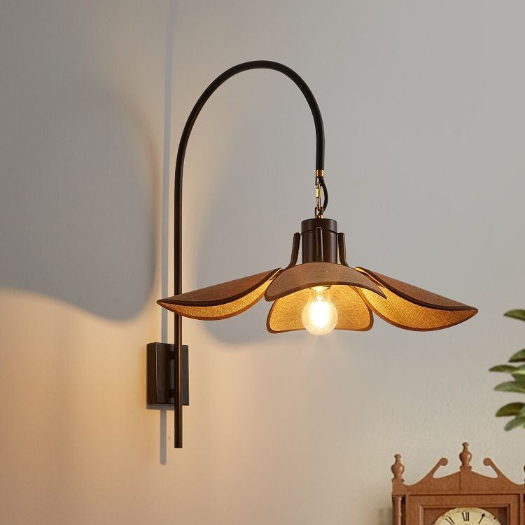 Lucenra | Moderne Wabi Sabi Wandlampe im japanischen Stil 0